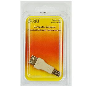 2295 Переходник гнездо USB A — штекер USB B