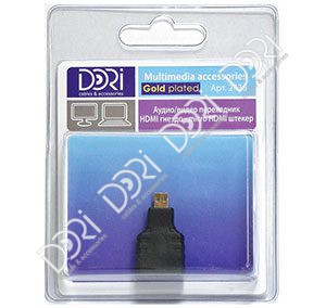 2435 Переходник HDMI гнездо — micro HDMI штекер