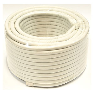 1127 Коаксиальный кабель RG-6 U (белый) L=100m