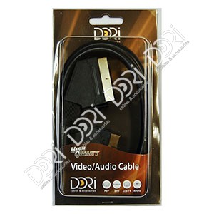 1960 DORI шнур SCART-SCART L=1,2m 21pin