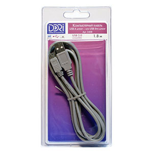 2408 Кабель USB A шт. - mini USB (5pin) шт. L=1,8 м