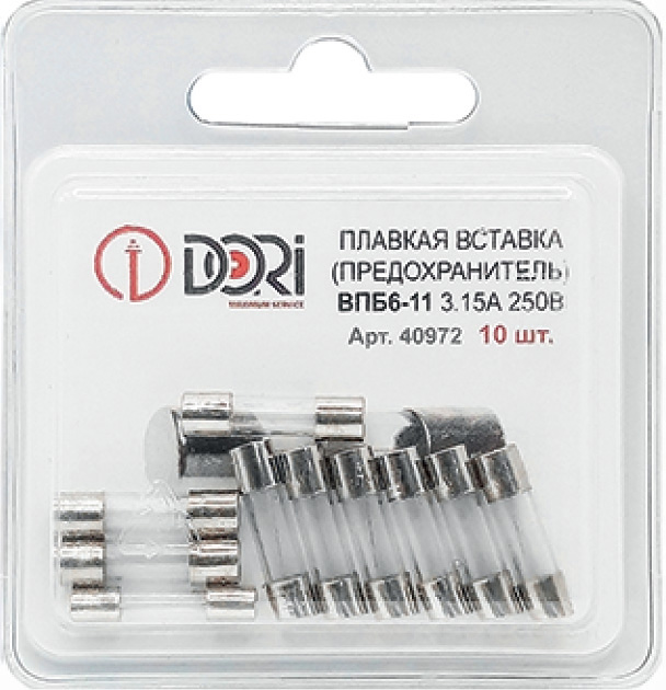 40972 Плавкая вставка ВПБ6-11 3,15А 250В