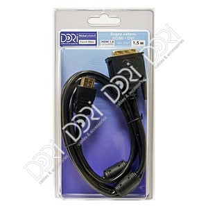 2067 DORI шнур HDMI-DVI L=1,5m