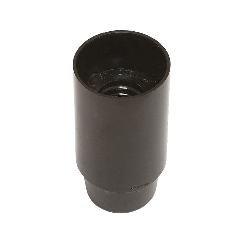 45755 Патрон Е-14, карболитовый (черный),  1шт