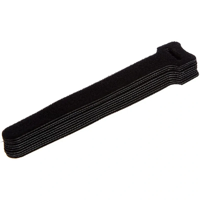 42211 Стяжка-липучка DORI многоразовая 150х12мм 10 шт черная