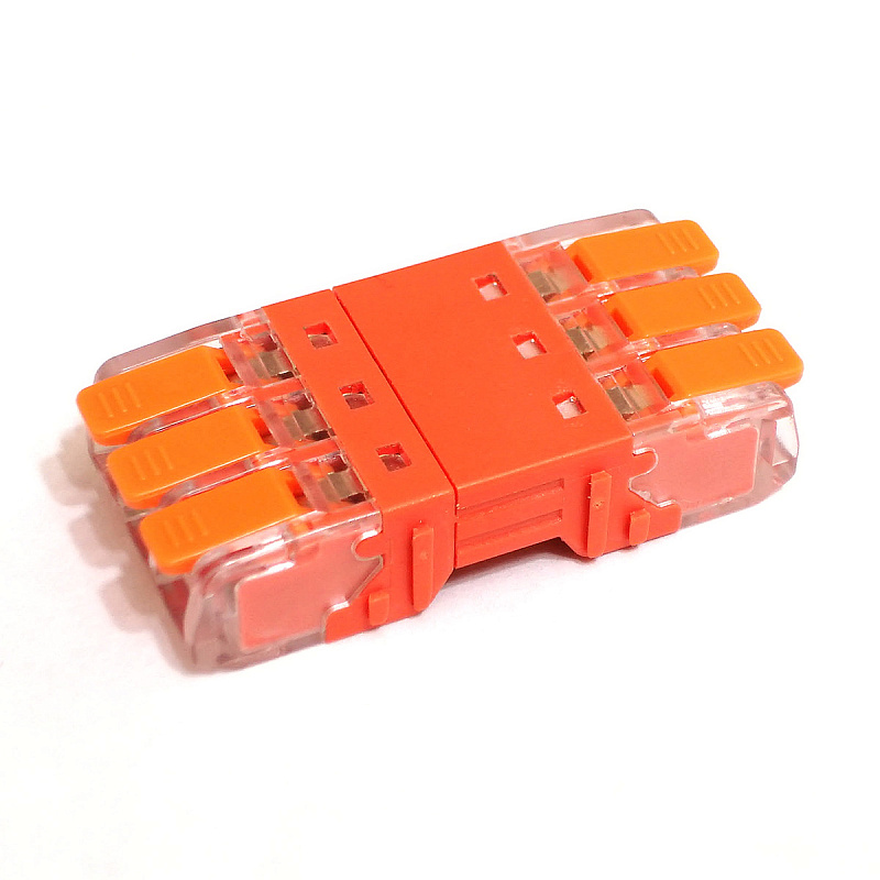 50715 Разъёмная соединительная клемма СМК 221-643, 2 шт в блистере