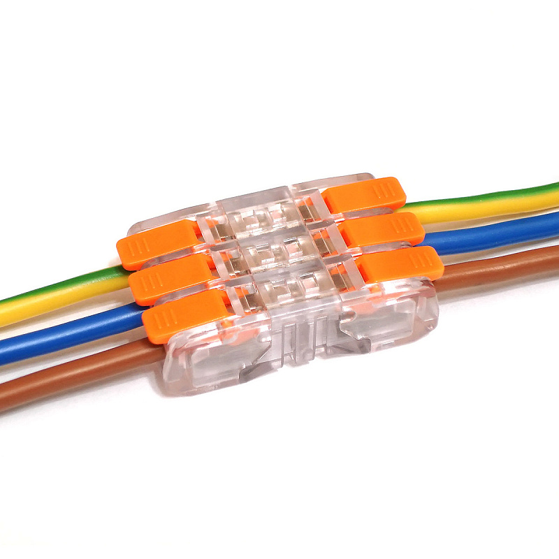 50746 Соединительная клемма проходная СМК 221-653, 3 шт в блистере