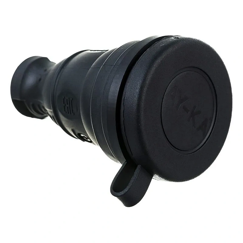 68262 Гнездо штепсельное с/з каучуковое черное