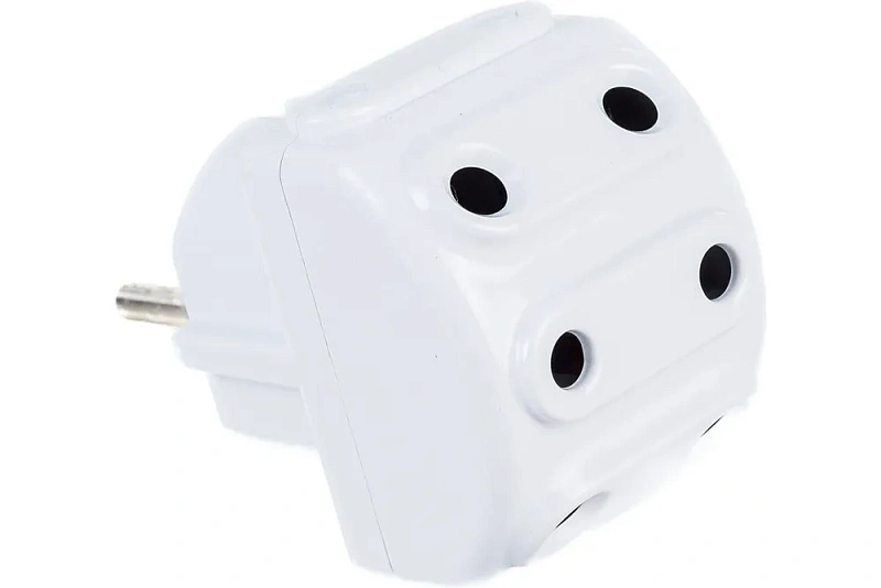 65551 Разветвитель на 5 гнезд прямой б/з