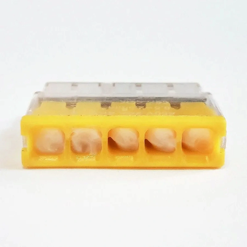 46370 Строительно-монтажная клемма Dori (СМК 2273-245) 5-проводная с пастой 6 шт.