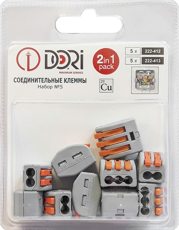 49432 Набор клемм Dori №5