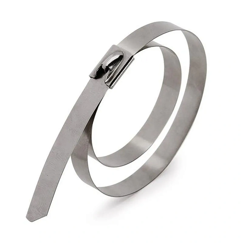 43393 Хомут из нержавеющей стали 7,9*400 DORI AISI 304, 10шт