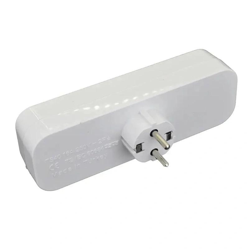 61720 Разветвитель на 3 гнезда с/з Выкл.