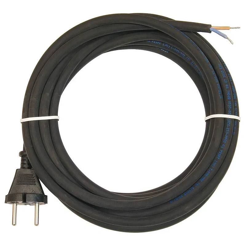 49166 Шнур КГтп-ХЛ 2х0,75 с вилкой 10м