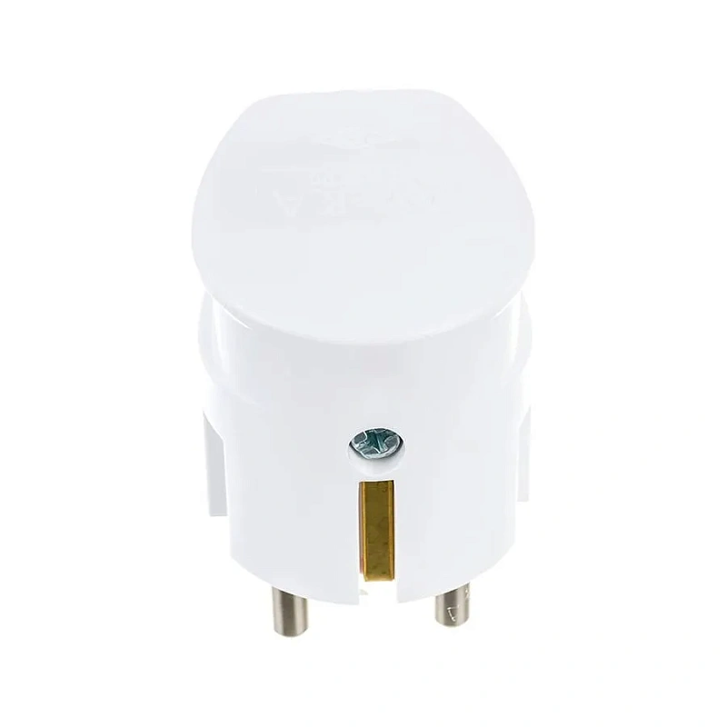 61225 Вилка С/З угловая белая