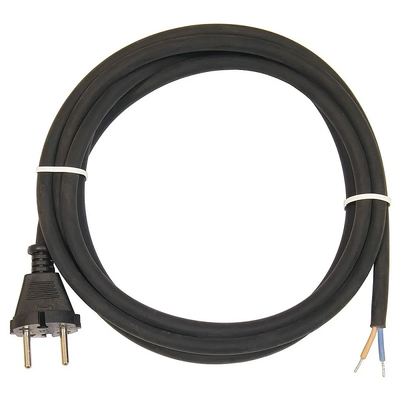 49142 Шнур КГтп-ХЛ 2х0,75 с вилкой 5м