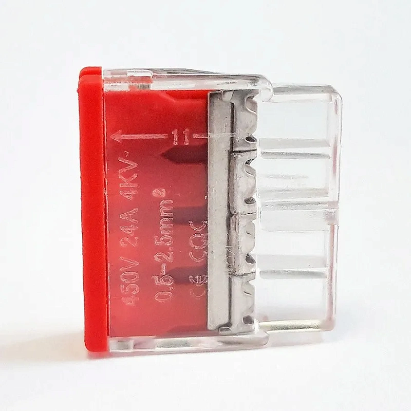 48237 Строительно-монтажная клемма Dori (СМК 2273-244) 4-проводная с пастой 100 шт.