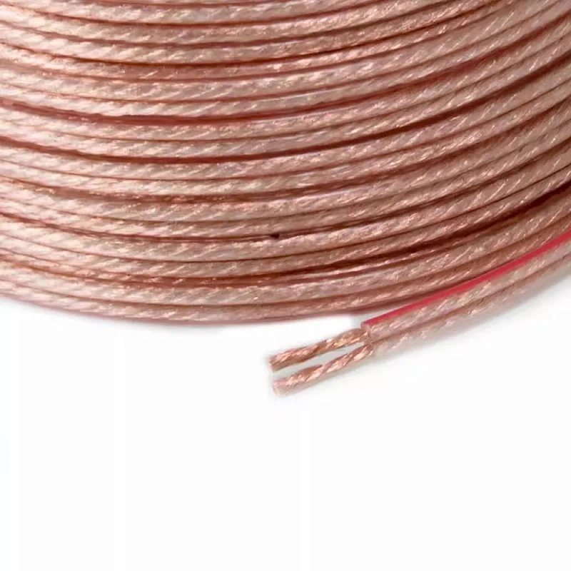 50432 Кабель акустический 2х1,00 мм 20м прозрачный, шт