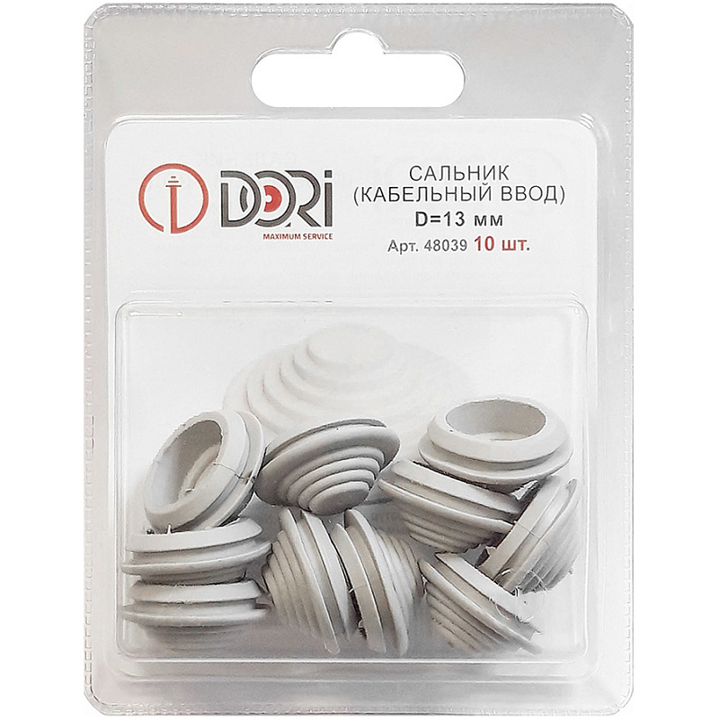 48039 Сальник d=13мм (D отв.бокса 17мм), 10шт/блистер