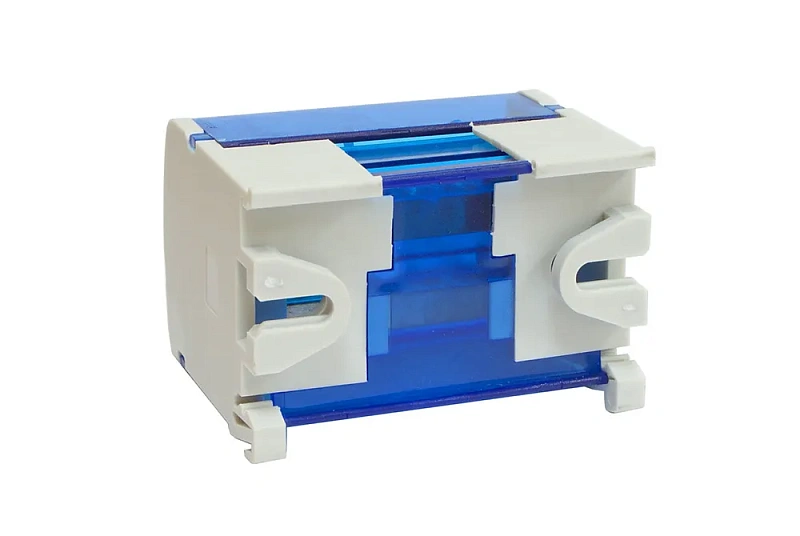 45007 Нулевая шина на Din-рейку в корпусе (2 шины по 7 отв.)